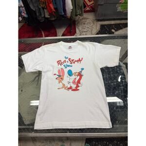 1991 Nickelodeon Ren and Stimpy promo tee